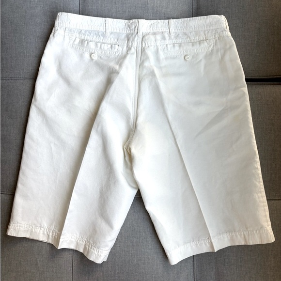 Ermenegildo Zegna Linen Blended Cotton Dressy Shorts - Picture 3 of 10